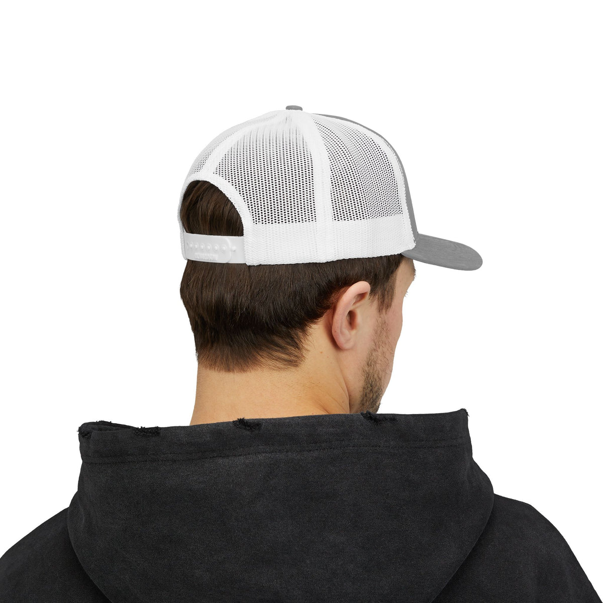 Freedom Trucker Cap – Vintage Snapback Mesh Hat with Silhouette Design