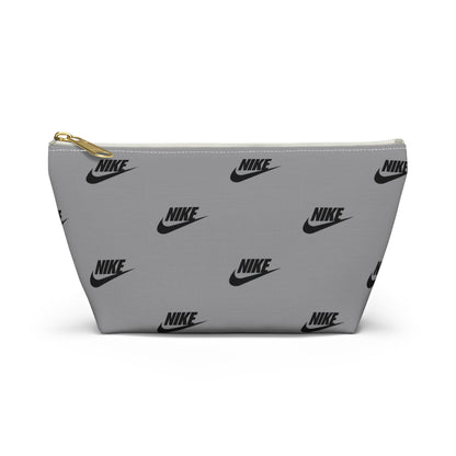 Repeating Swoosh Pattern Accessory Pouch