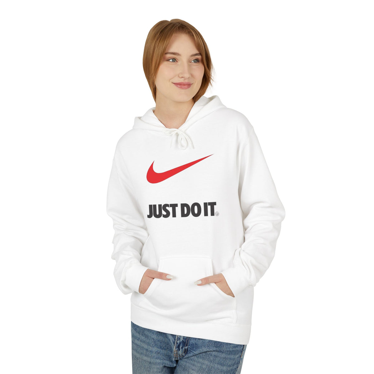 Nike-Inspired 'Just Do It.' Hoodie