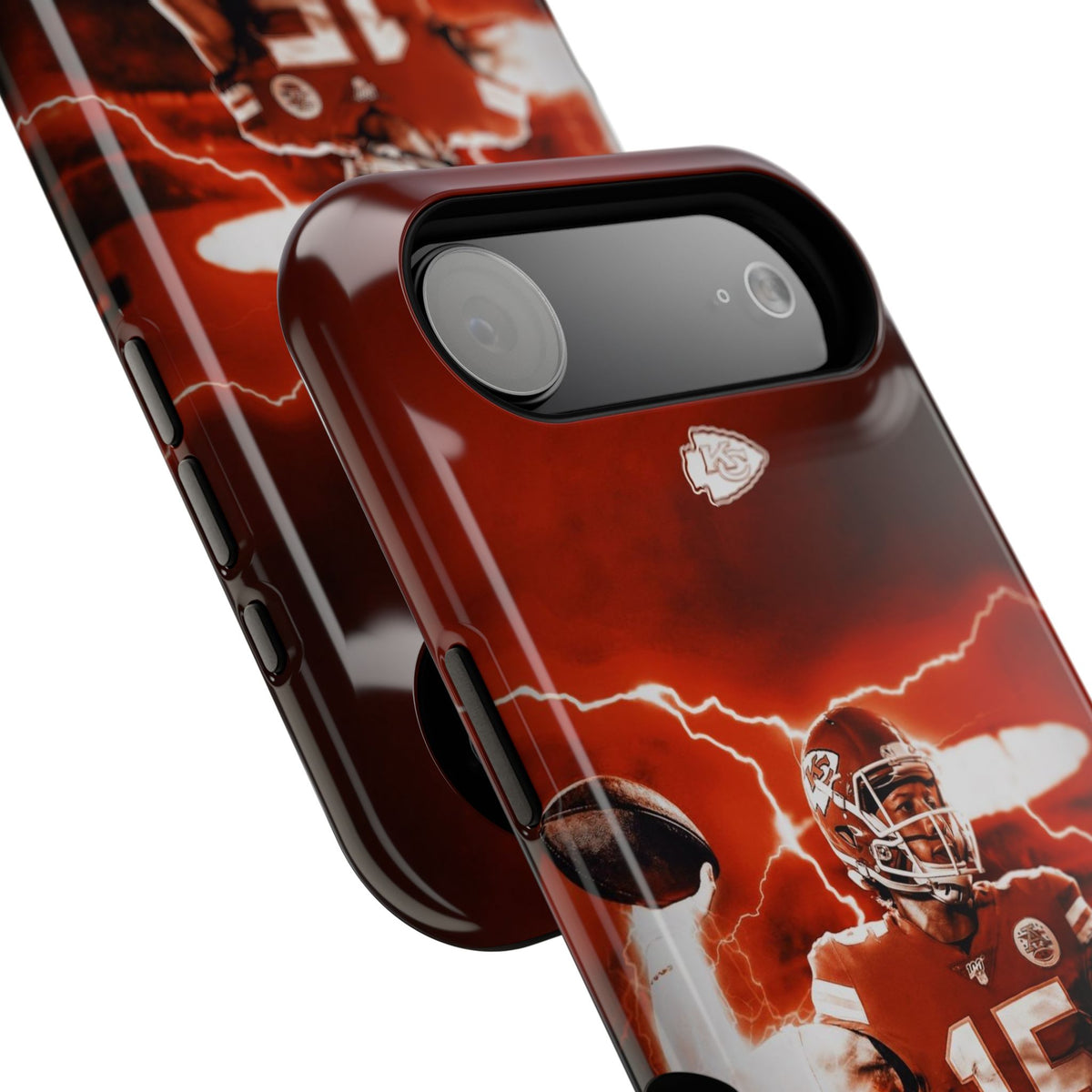 Patrick Mahomes Football Phone Case | Impact-Resistant Case