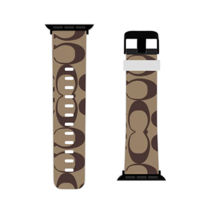 Coach-Inspired C Logo Watch Band for Apple Watch