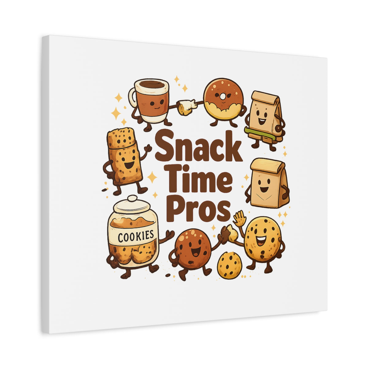 Snack Time Pros Canvas | Office Humor, Meeting Memes, Coffee Fuel