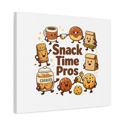 Snack Time Pros Canvas | Office Humor, Meeting Memes, Coffee Fuel