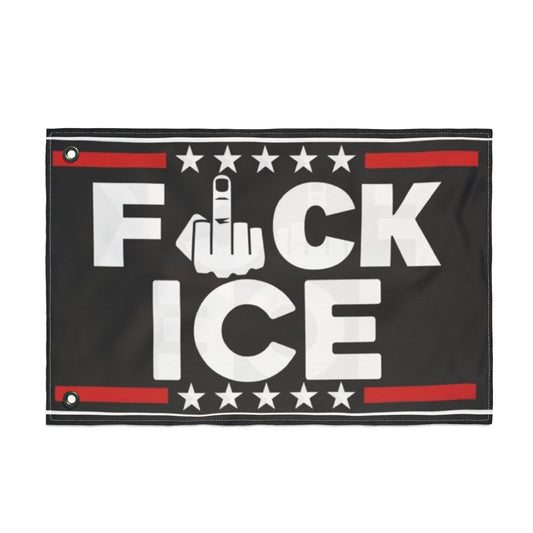 ICE Flag | Double-Sided Political Protest Flag
