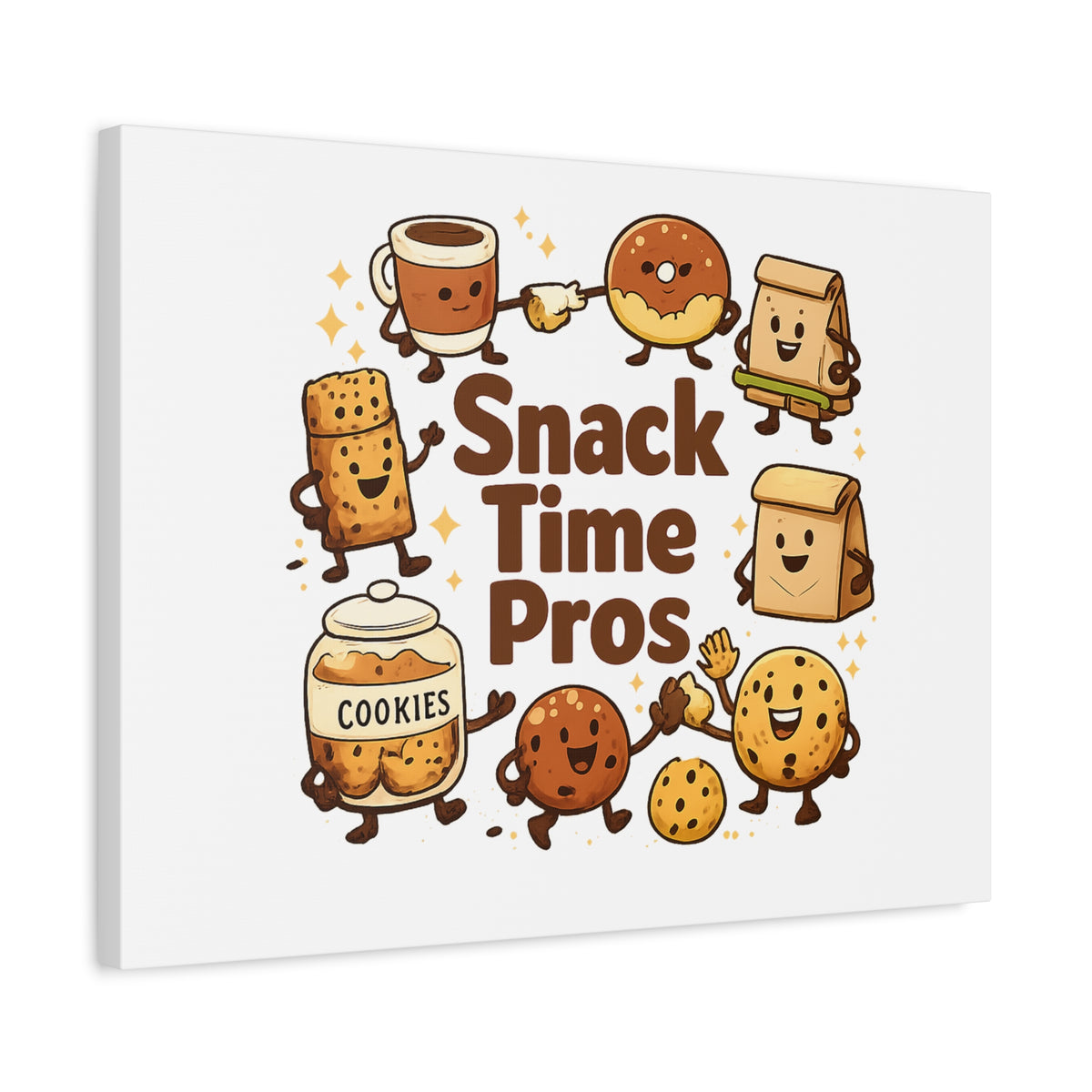 Snack Time Pros Canvas | Office Humor, Meeting Memes, Coffee Fuel