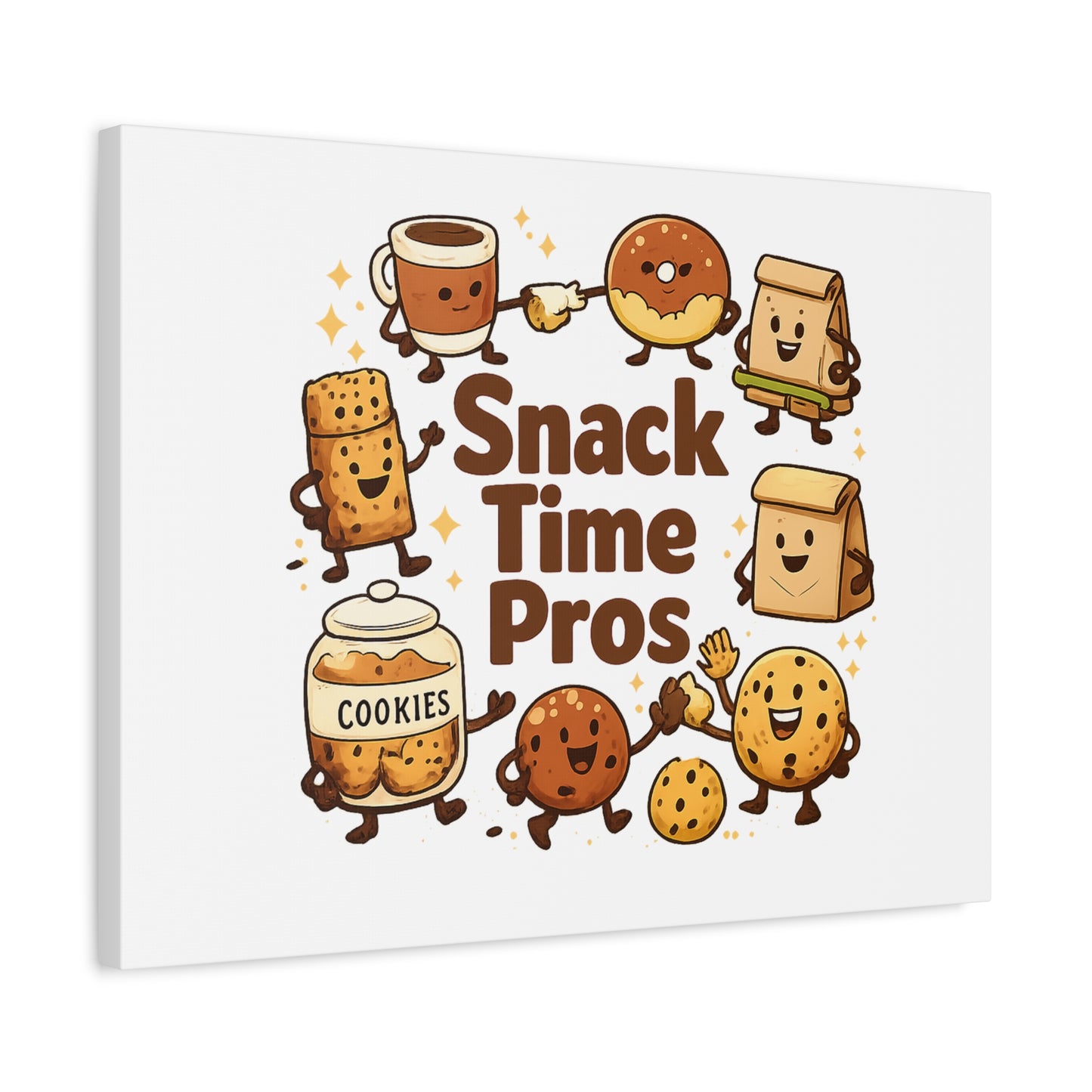 Snack Time Pros Canvas | Office Humor, Meeting Memes, Coffee Fuel