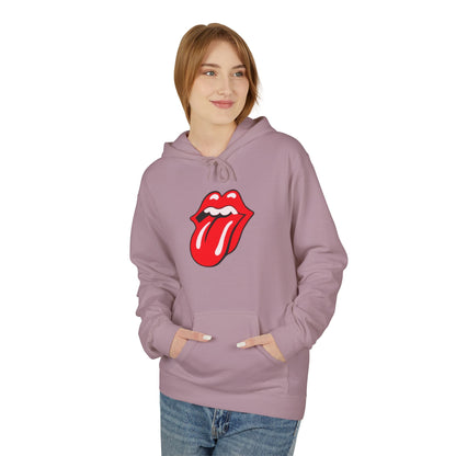 Classic Rock Tongue Hoodie — Red Lips Icon Pullover