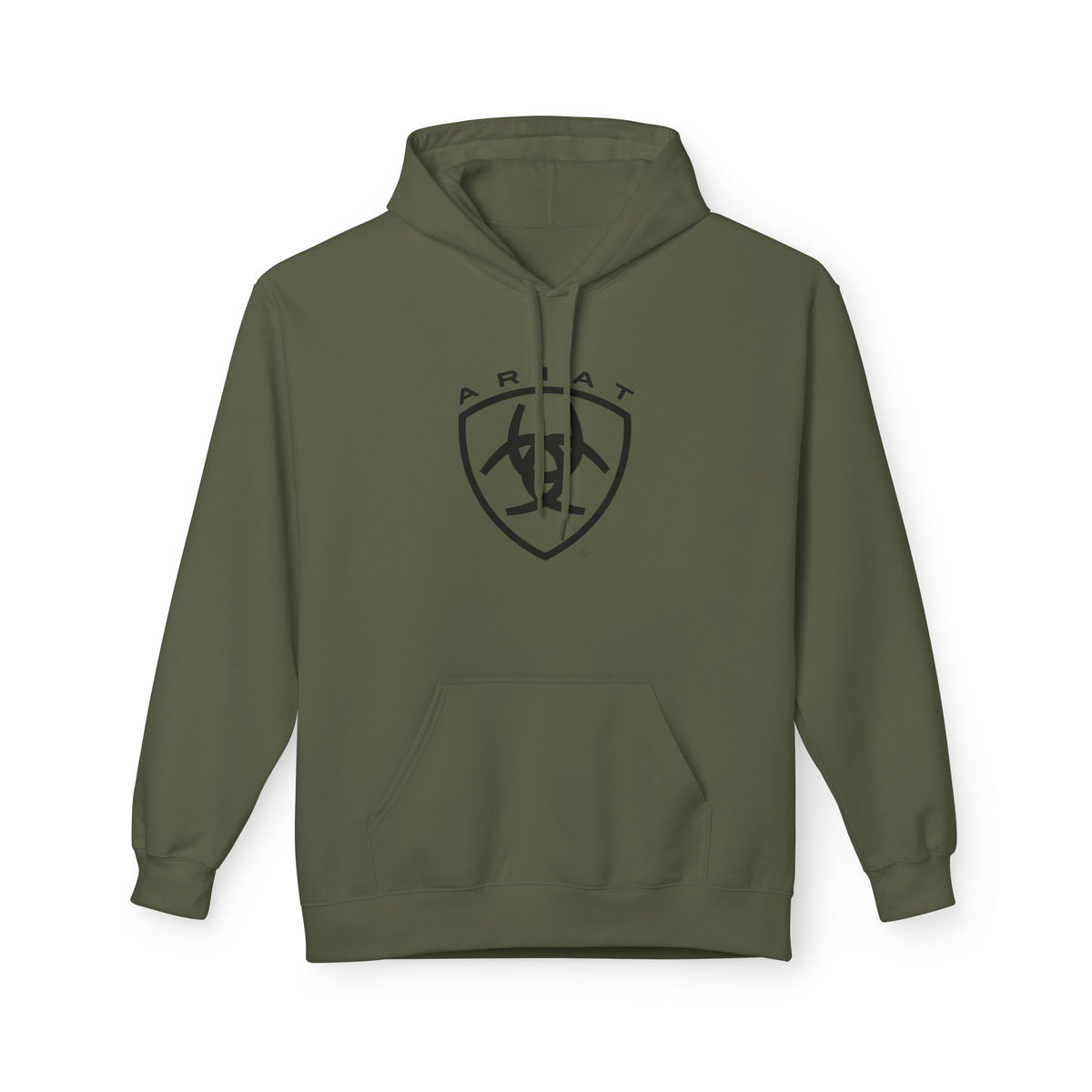 Ariat Logo Hoodie — Classic Equestrian Shield Pullover