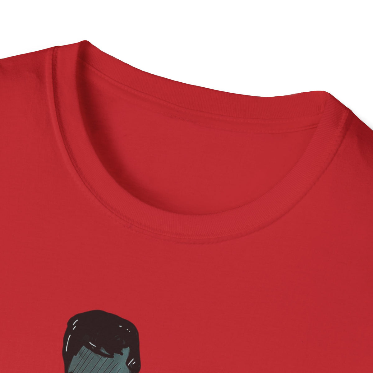 Elvis Graphic T-Shirt — Acoustic Music Tee with Color Icon Accents