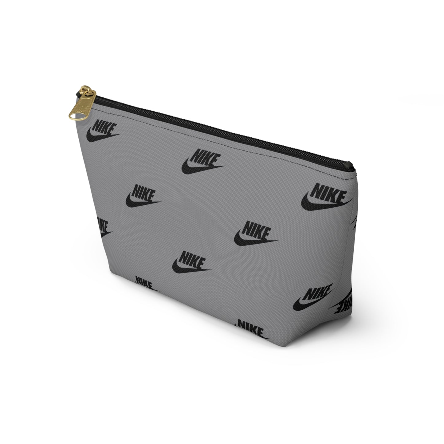 Repeating Swoosh Pattern Accessory Pouch