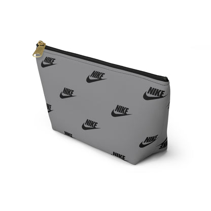 Repeating Swoosh Pattern Accessory Pouch