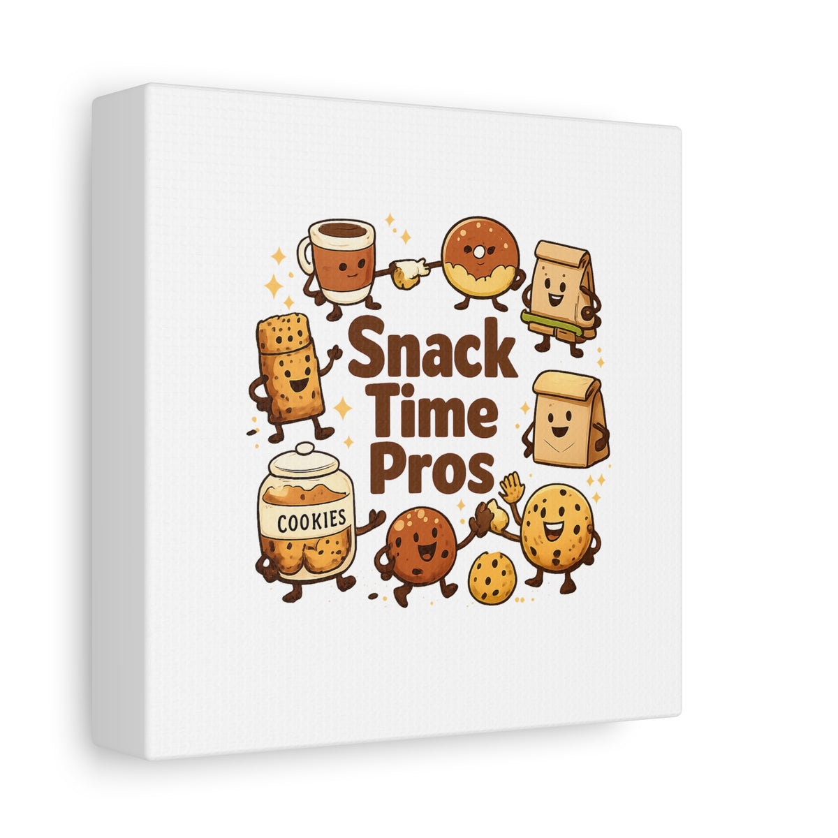 Snack Time Pros Canvas | Office Humor, Meeting Memes, Coffee Fuel