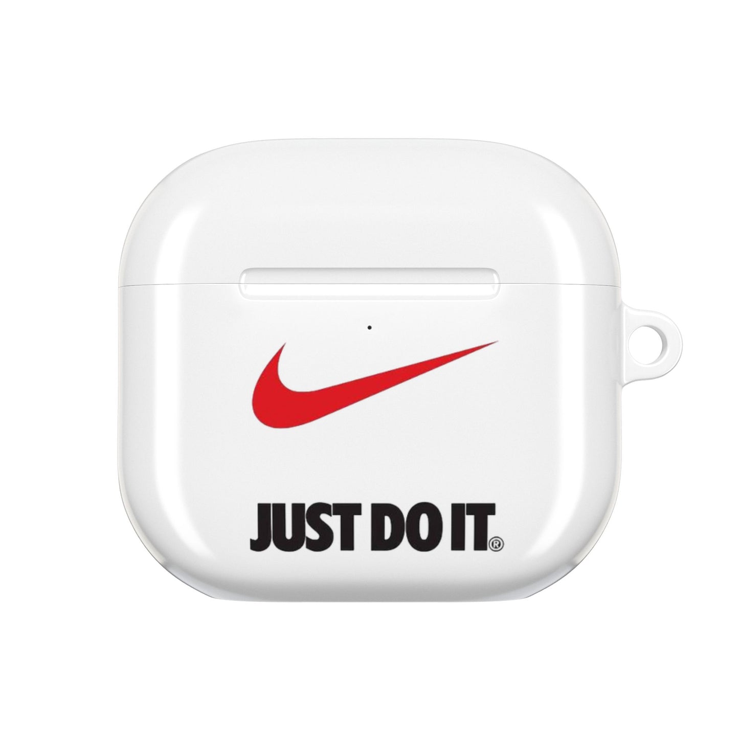 Red Swoosh Just Do It AirPod Case | Silicone AirPods Cover