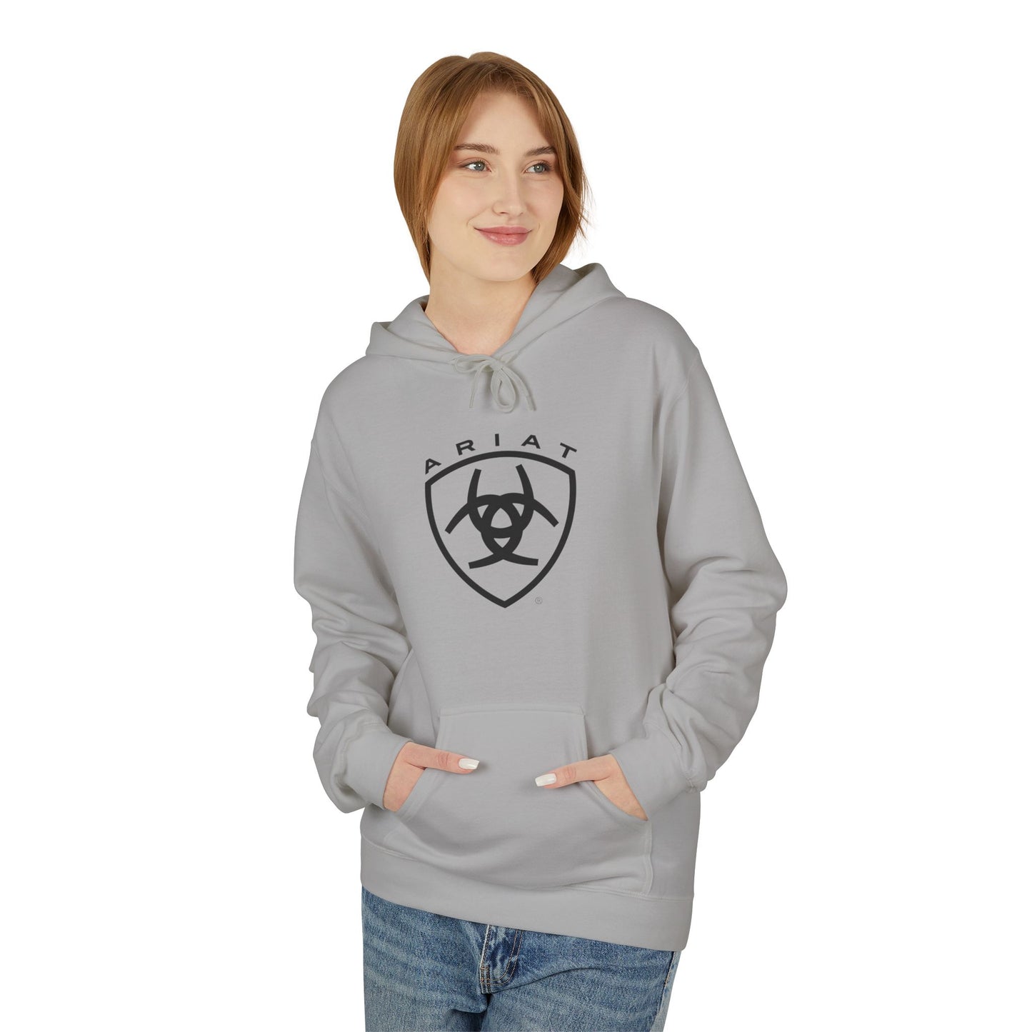 Ariat Logo Hoodie — Classic Equestrian Shield Pullover