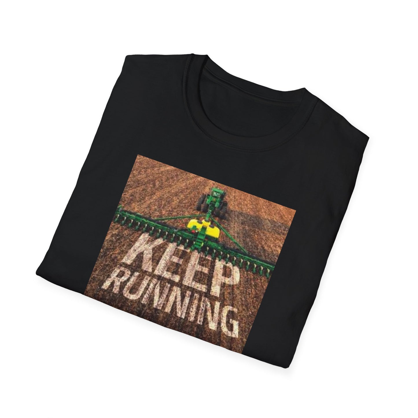 Keep Running Tractor T-Shirt — Farm John Deere Inspired Graphic Tee