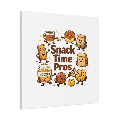 Snack Time Pros Canvas | Office Humor, Meeting Memes, Coffee Fuel