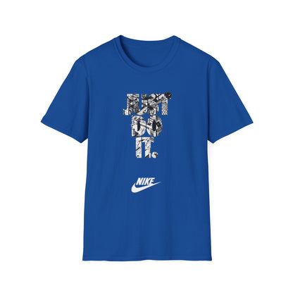 Just Do It Tee | Black graphic logo t-shirt