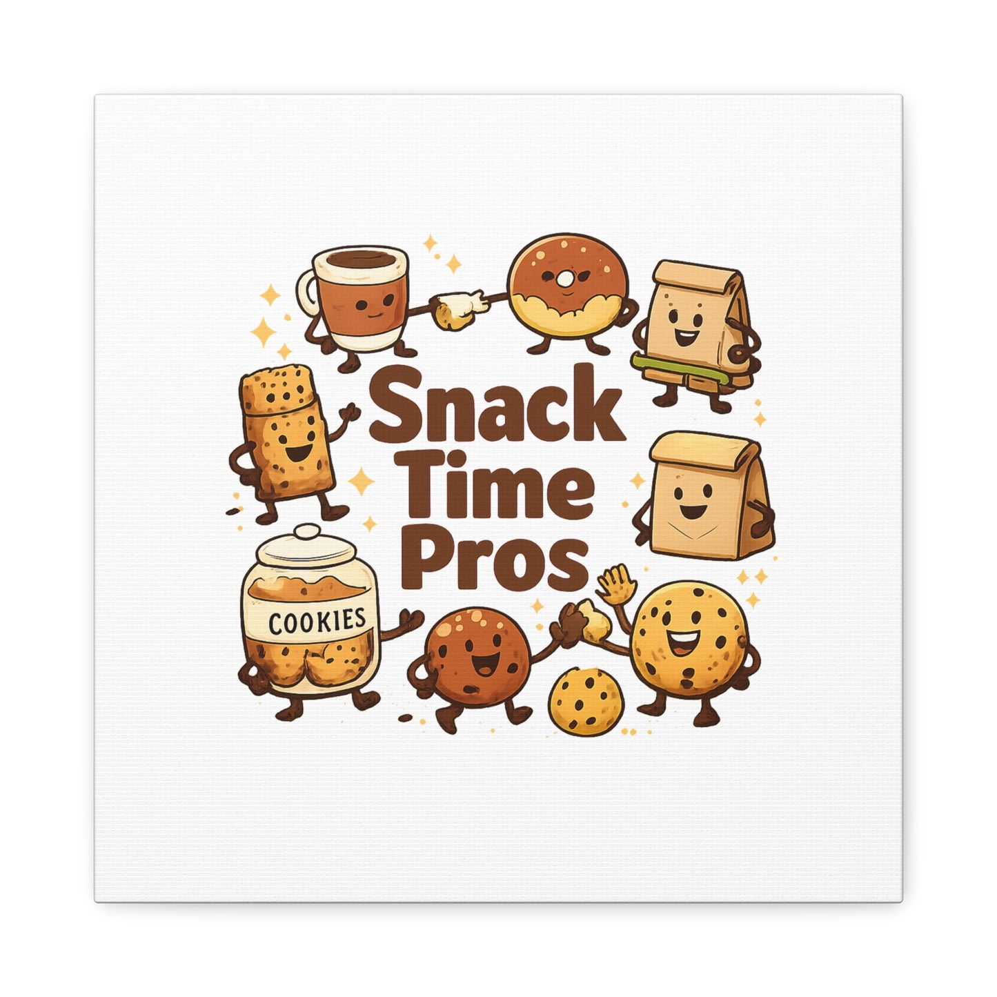 Snack Time Pros Canvas | Office Humor, Meeting Memes, Coffee Fuel
