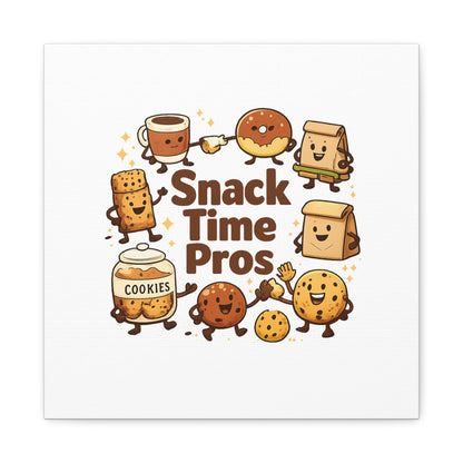 Snack Time Pros Canvas | Office Humor, Meeting Memes, Coffee Fuel