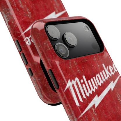 Milwaukee Lightning Logo phone case | Impact-Resistant Case