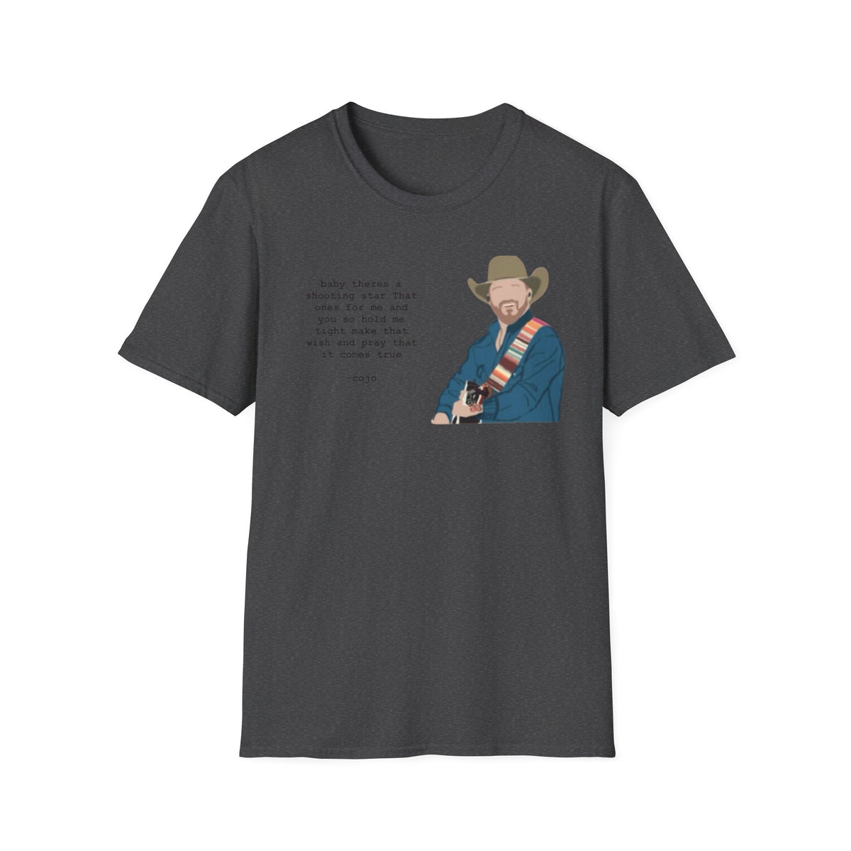 Cojo Guitar Portrait T‑Shirt — 