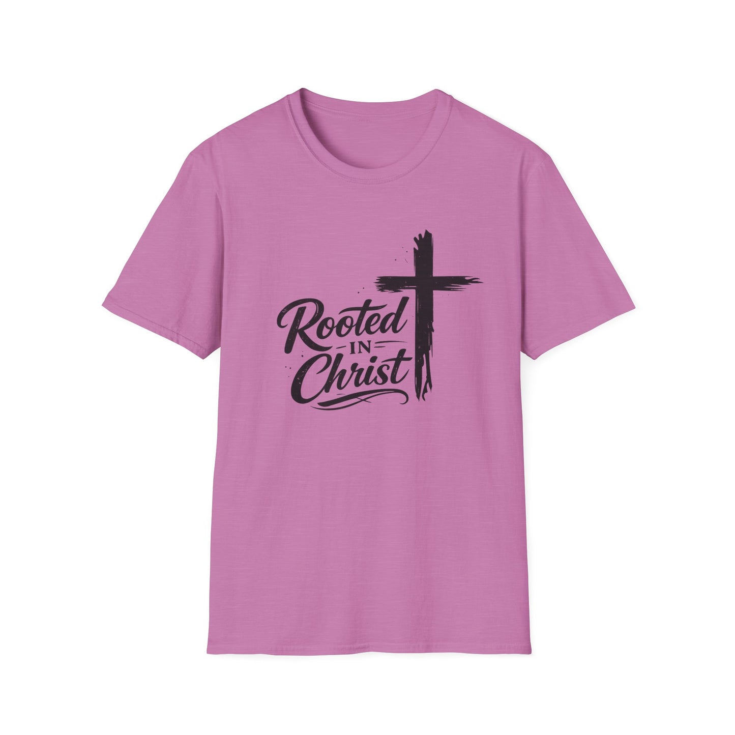 Rooted in Christ T-Shirt | Cross Faith Religious Tee