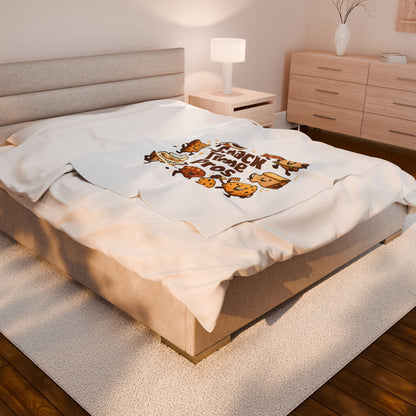 Snack Time Pros Blanket | office humor, coffee fuel