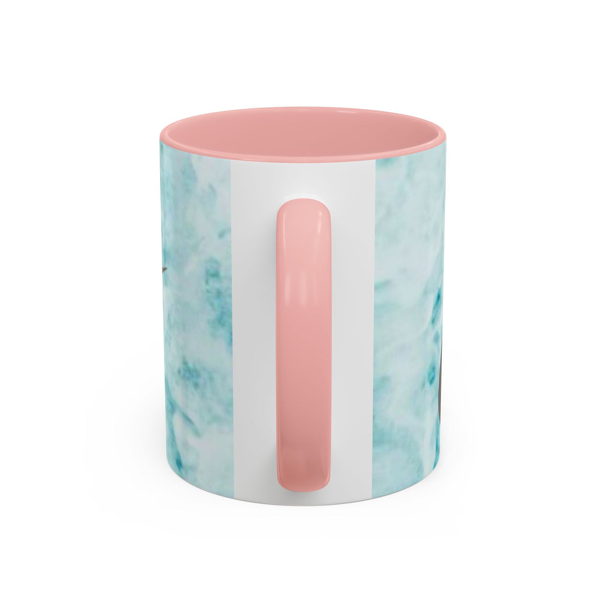Swoosh Logo Coffee Mug | Accent Ceramic Mug