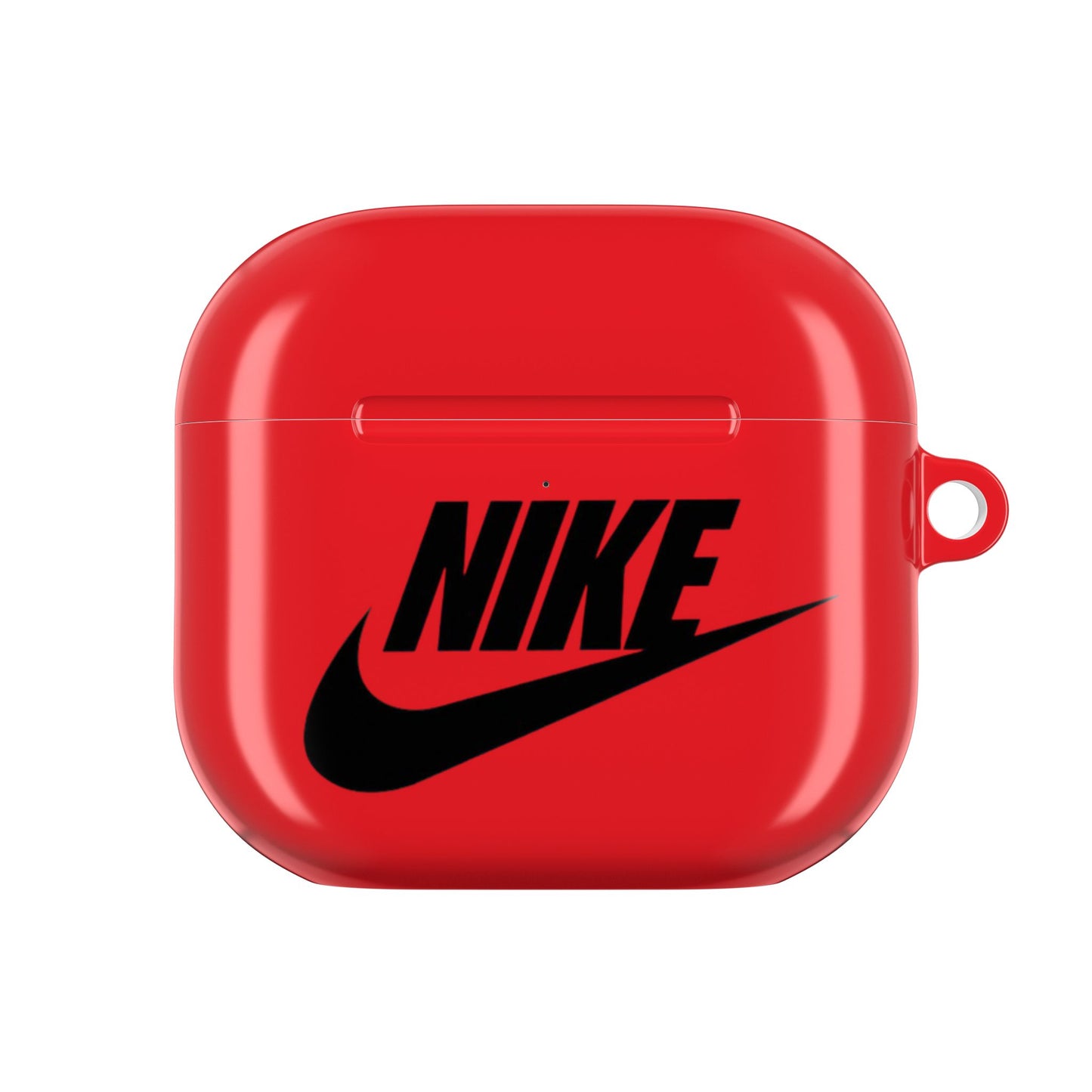 Nike Swoosh AirPod Case | Red Silicone AirPod Case