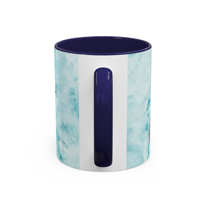 Swoosh Logo Coffee Mug | Accent Ceramic Mug