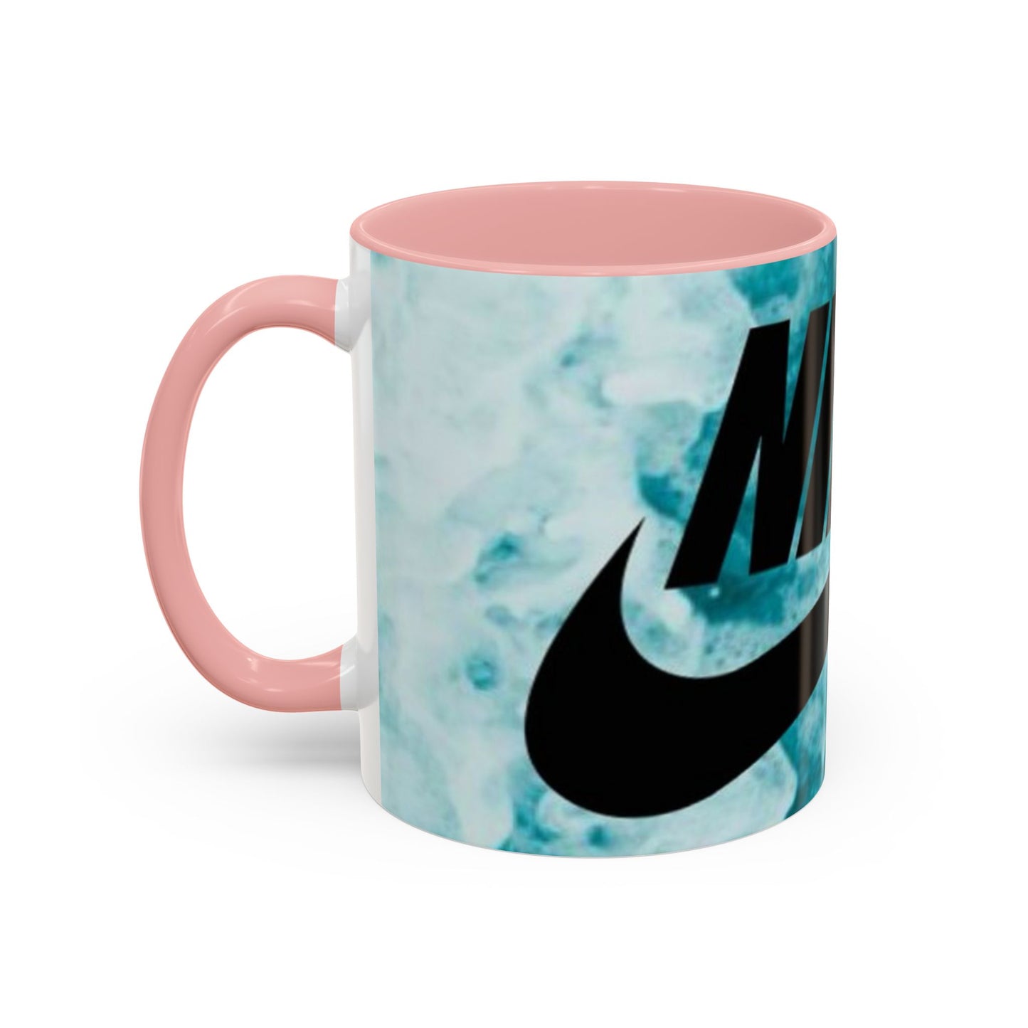 Swoosh Logo Coffee Mug | Accent Ceramic Mug