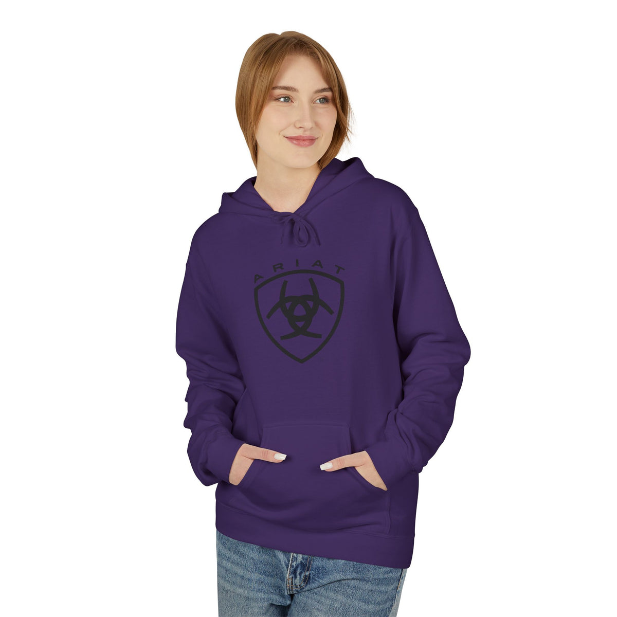Ariat Logo Hoodie — Classic Equestrian Shield Pullover