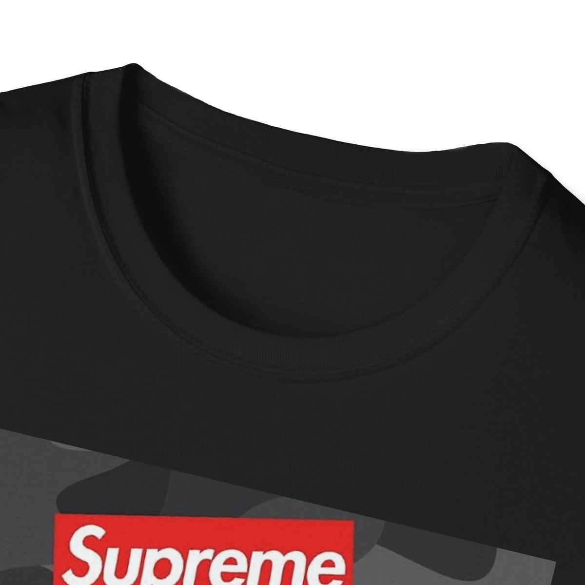 Camo Patch Logo Tee, T-Shirt | Streetwear Collage