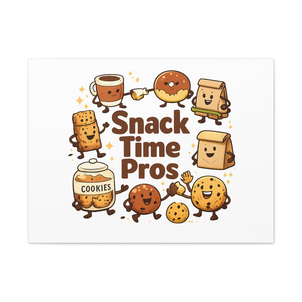 Snack Time Pros Canvas | Office Humor, Meeting Memes, Coffee Fuel