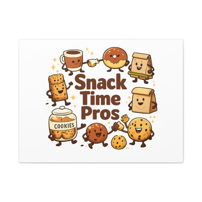 Snack Time Pros Canvas | Office Humor, Meeting Memes, Coffee Fuel