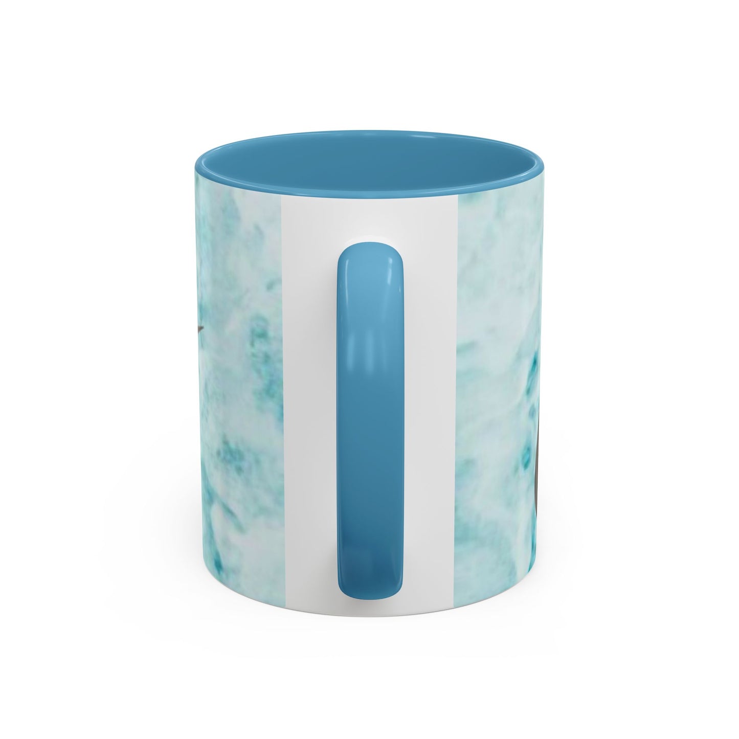 Swoosh Logo Coffee Mug | Accent Ceramic Mug