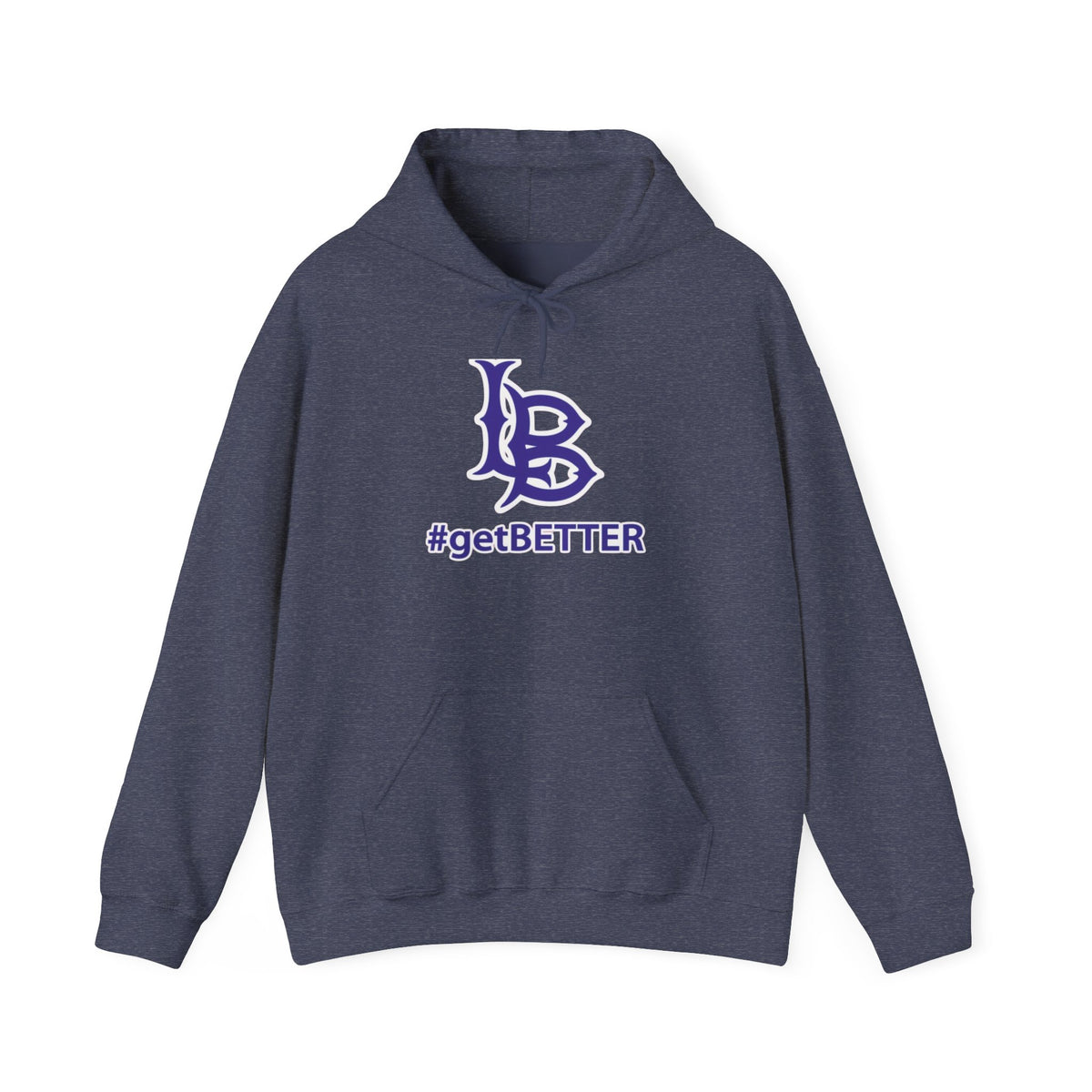 #getBETTER LB Logo Hoodie — Motivational Long Beach Sweatshirt