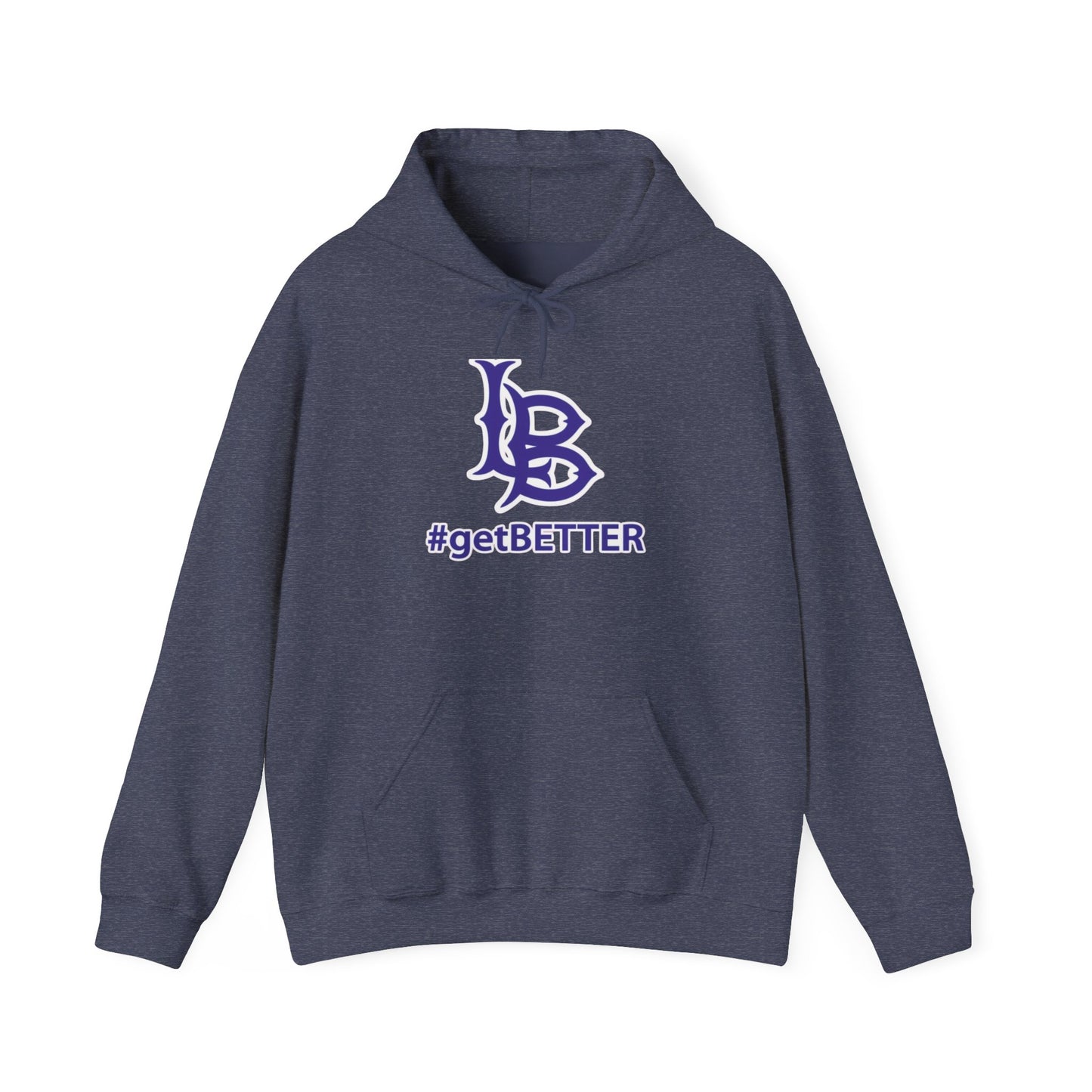 #getBETTER LB Logo Hoodie — Motivational Long Beach Sweatshirt