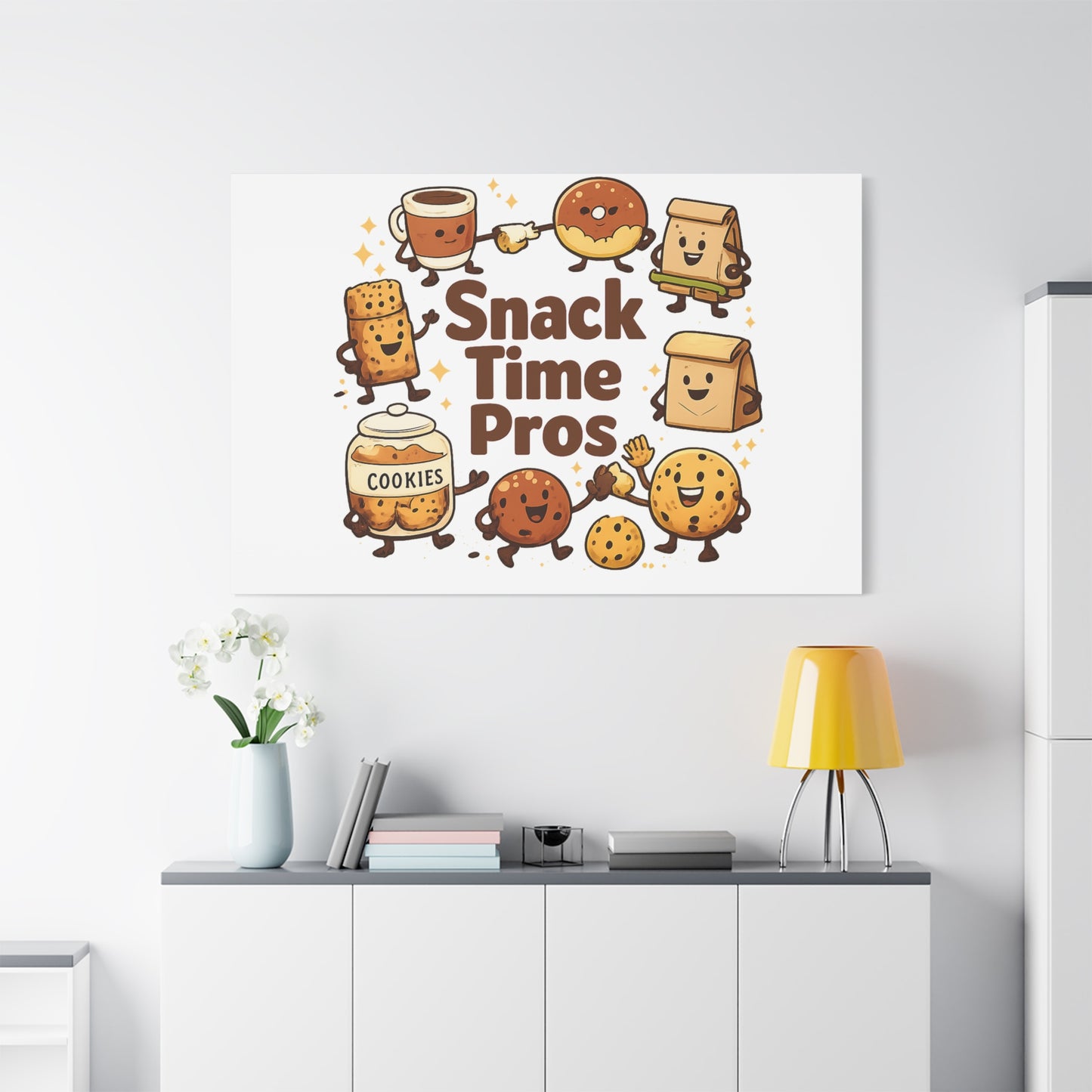 Snack Time Pros Canvas | Office Humor, Meeting Memes, Coffee Fuel