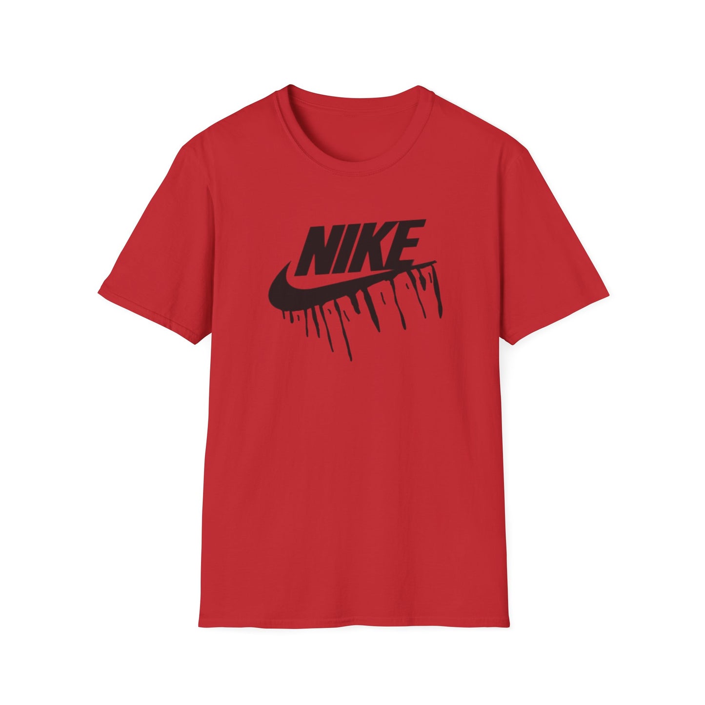 Dripping Swoosh T-Shirt | Streetwear Logo Graphic