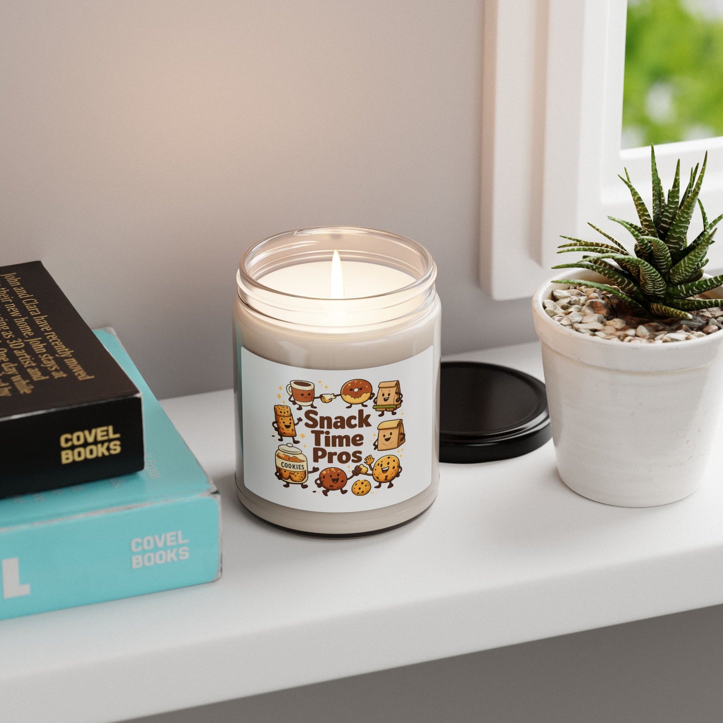 Snack Time Pros Candle | Soy Candle, Office Humor, Coffee Fuel