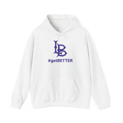#getBETTER LB Logo Hoodie — Motivational Long Beach Sweatshirt