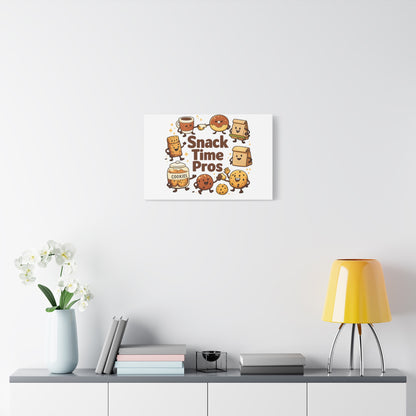 Snack Time Pros Canvas | Office Humor, Meeting Memes, Coffee Fuel