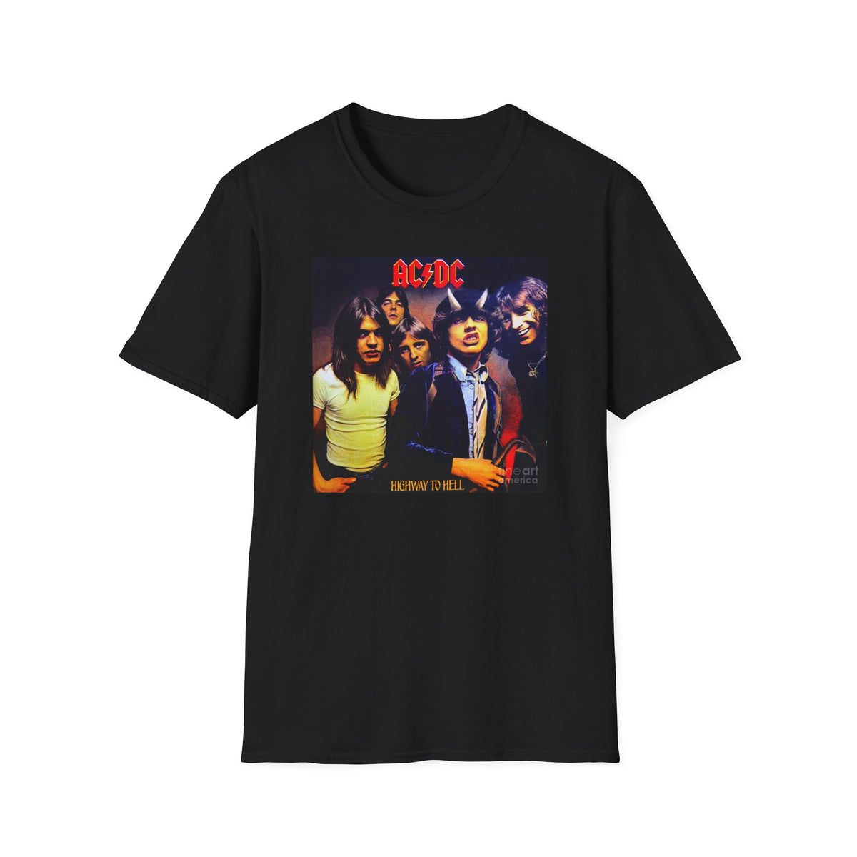 AC/DC Band Vintage Photo T-Shirt | Classic Rock Tour Shirt