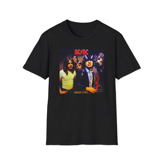 AC/DC Band Vintage Photo T-Shirt | Classic Rock Tour Shirt