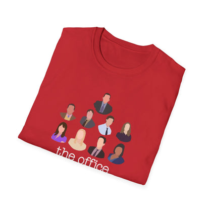 The Office Minimalist Character Grid T-Shirt