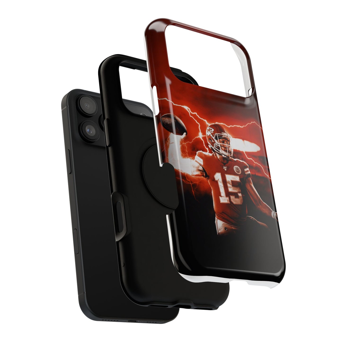 Patrick Mahomes Football Phone Case | Impact-Resistant Case