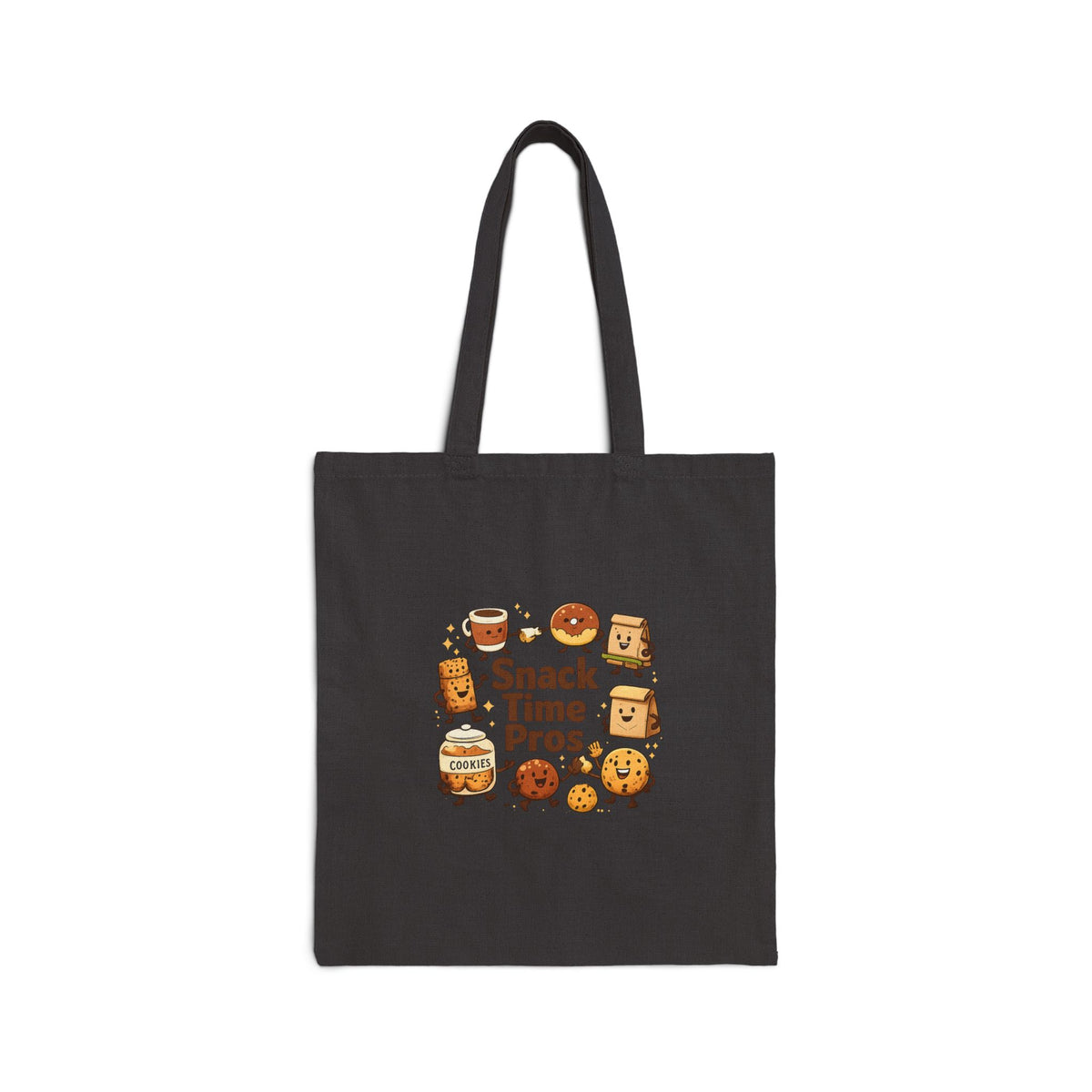 Snack Time Pros Tote | office humor, coffee fuel