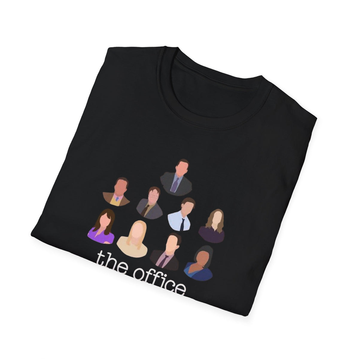 The Office Minimalist Character Grid T-Shirt