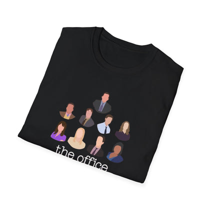 The Office Minimalist Character Grid T-Shirt